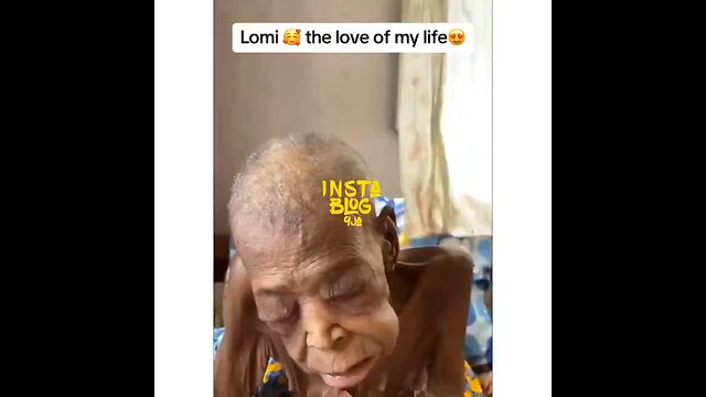 This African Grandmother is 203 years old.