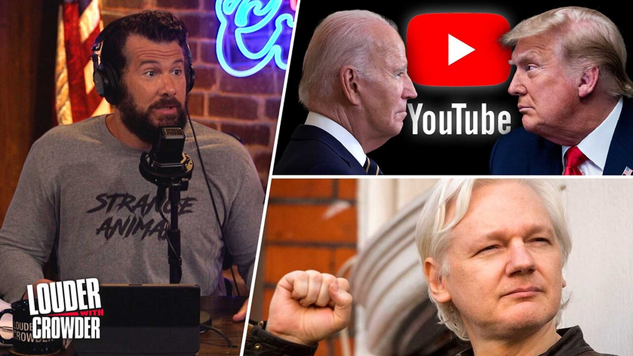 YouTube Threatens Takedowns of Presidential Debate Streams & Assange Free | GUEST: Tim Pool