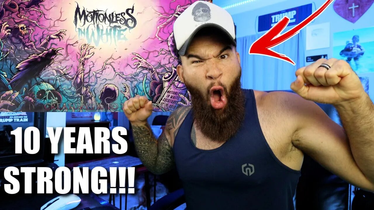 MOTIONLESS IN WHITE - Creatures X: To The Grave (REACTION!)