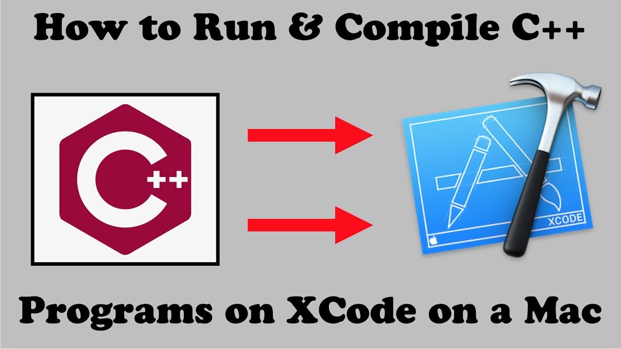 How to RUN & COMPILE C++ Programs on XCode on a Mac Computer - Basic Tutorial | New