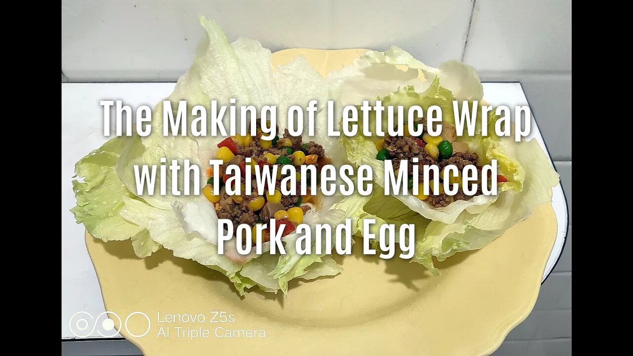 2K FHD The Making of Lettuce Wrap with Pork, Egg & Vegetables in Sriracha Sauce (#sns2K, #snsFHD)