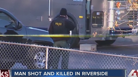 Man shot, killed at Riverside apartments