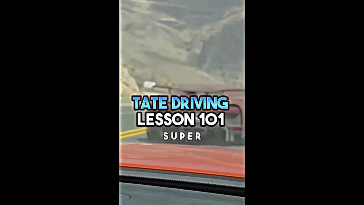 TATE DRIVING LESSON 101