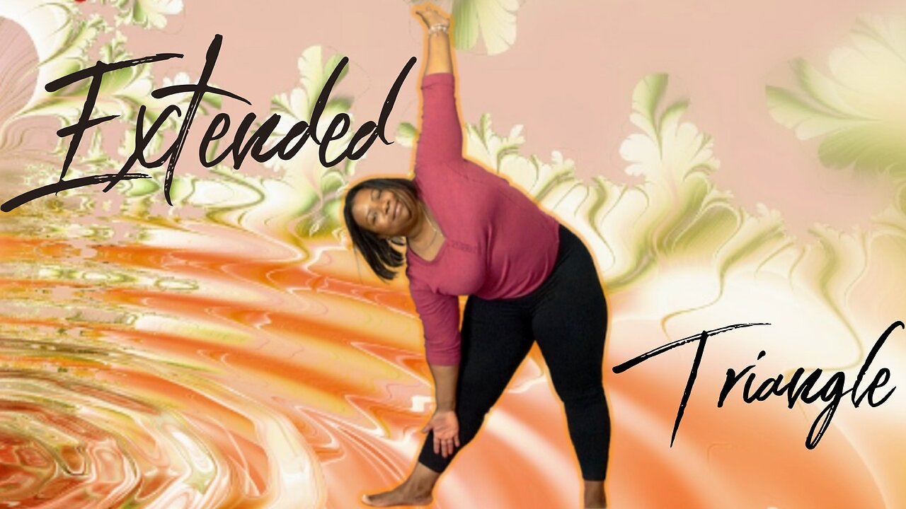 Extended Triangle 🧘🏽‍♂️