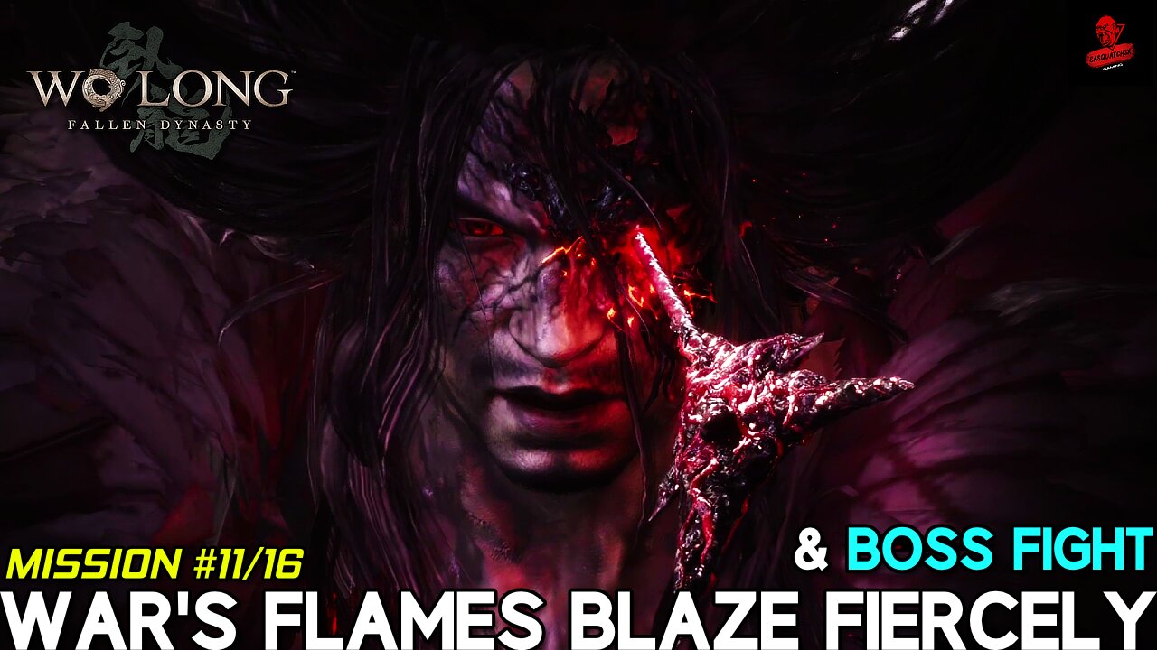 Wo Long: Fallen Dynasty - #11 War's Flames Blaze Fiercely - Full Level & Boss Fight ⚔️