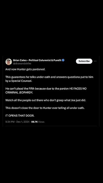 This is what it takes to get yourself a full pardon 🤬