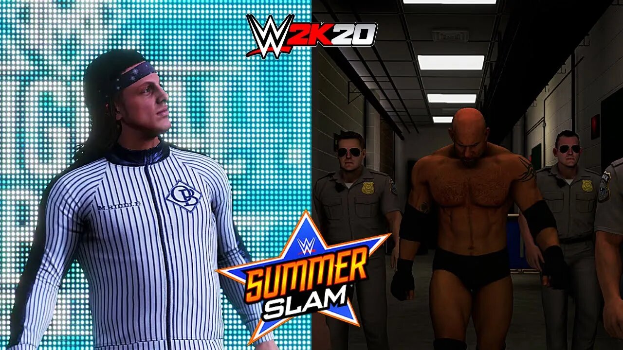 WWE SummerSlam (2020) - Matt Riddle Vs Goldberg - WWE 2K20 Gameplay - PC - Full HD @ 1080p