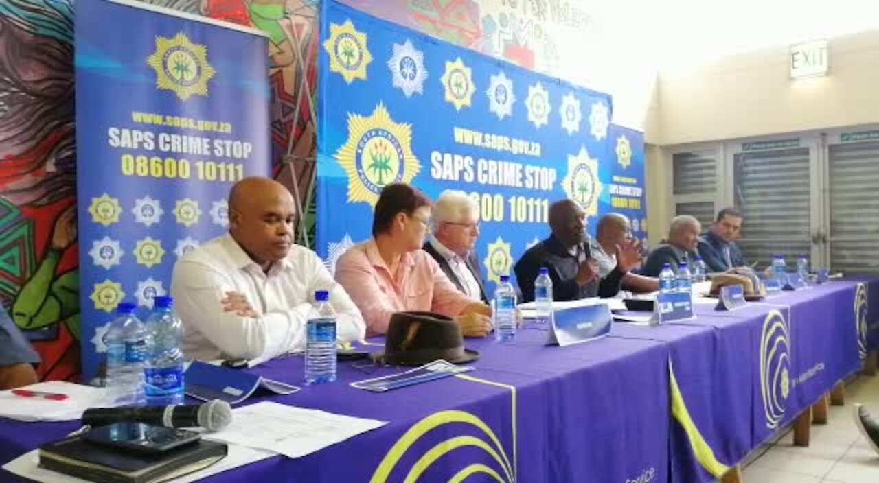 South Africa - Cape Town - Hout Bay Taxi Violence Meeting (Video) (Jg3)