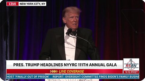 Trump Headlines the NYYRC's 111th Annual Gala - 12/9/2023