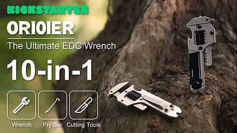 Orioners Z3：EDC 10-IN-1 Multi-Tool Pry Bar/Wrench/Cutting