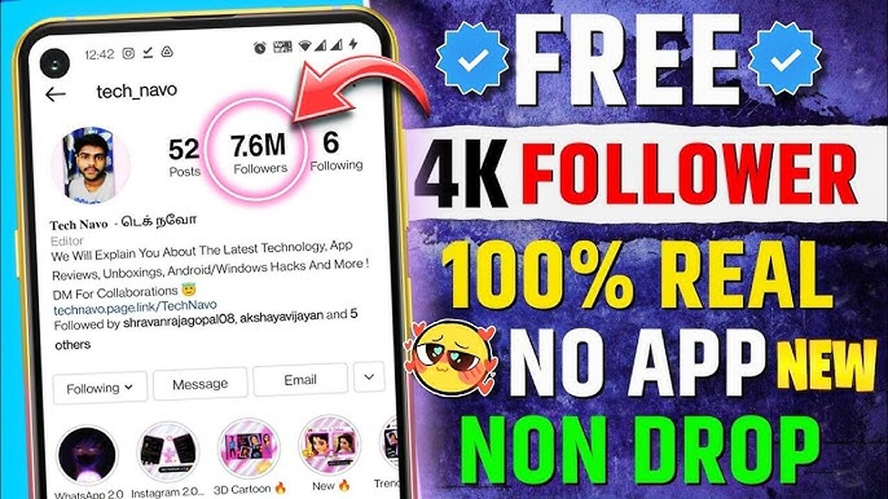 Instagram pey followers kese Badhaye || how to get free followers