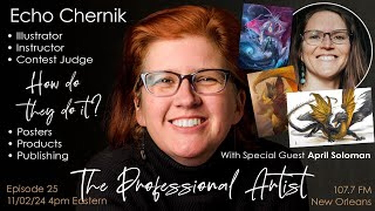 The Professional Artist -April Solomon - Shares Her Experience At Illuxcon!