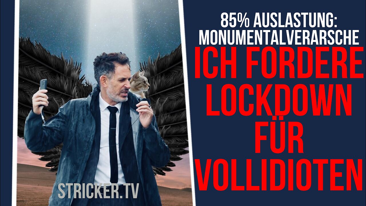 85% Auslastung: Monumentalverarsche. Ich fordere Lockdown für Vollidioten.