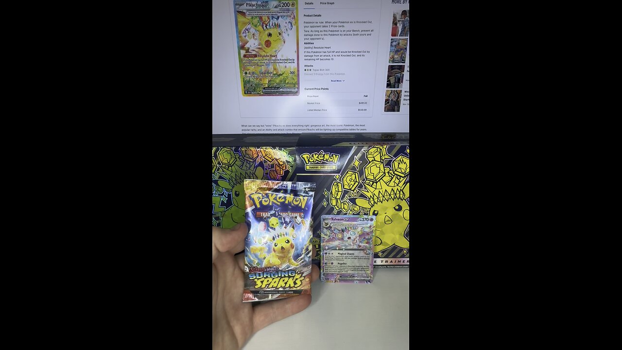 Pokemon Surging Sparks Pack Opening!