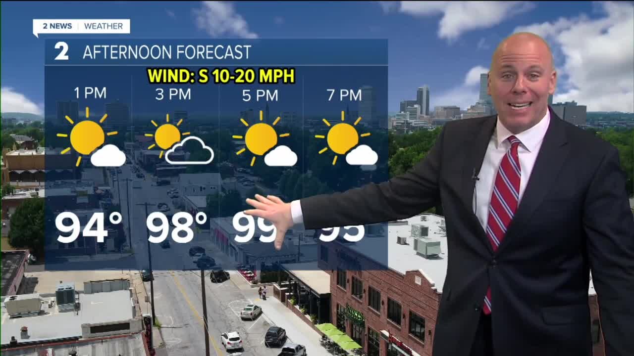 Near-record Heat Likely To Start The Week