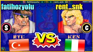 Street Fighter II': Champion Edition (fatihozyolu Vs. rent_snk) [Turkey Vs. Italy]