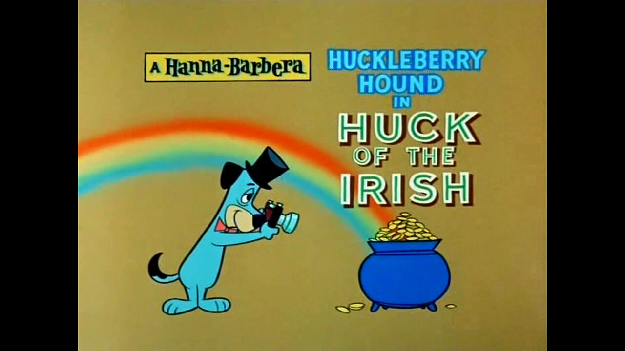 Huckleberry Hound in "Huck of the Irish"