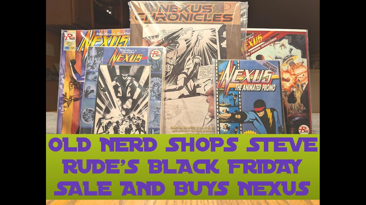 OLD NERD SHOPS STEVE RUDE'S BLACK FRIDAY SALE AND BUYS NEXUS