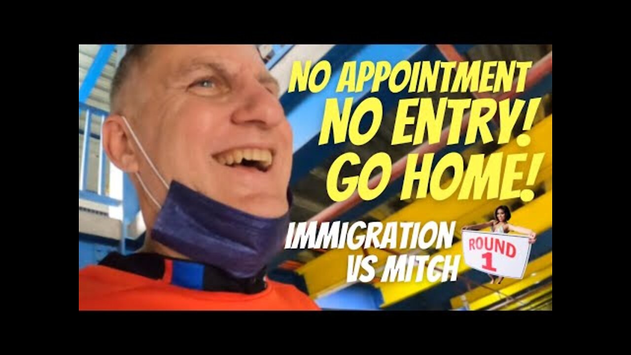 NO APPOINTMENT, NO ENTRY! GO HOME!