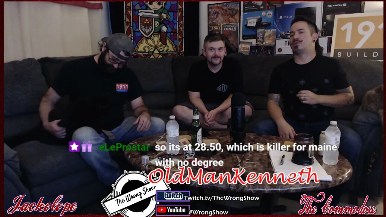 VOD: OldmanKenneth Blind Taste Test pt 3 & Jackbox games with RogueTinkerer