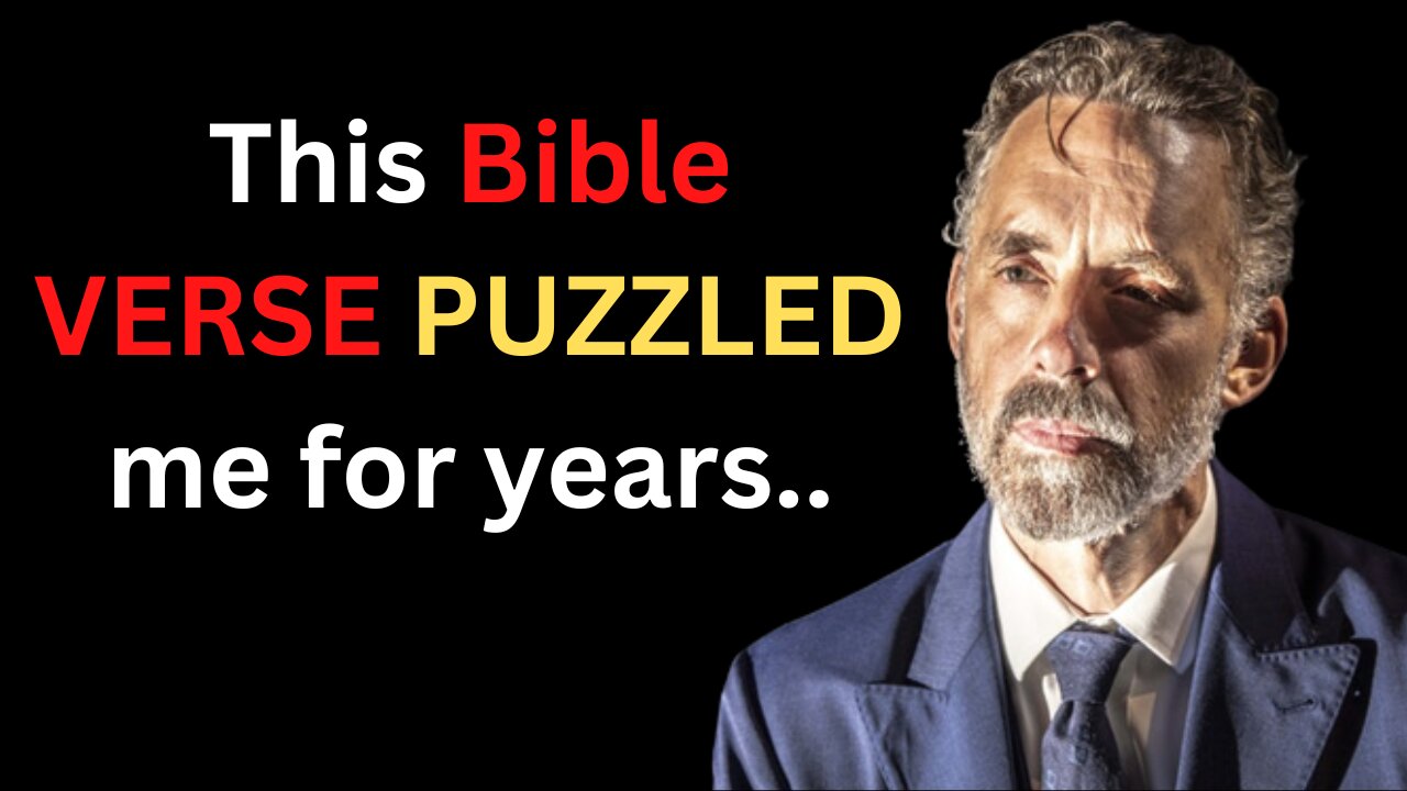 Jordan Peterson-How to INHERIT the EARTH? Matthew 5:5