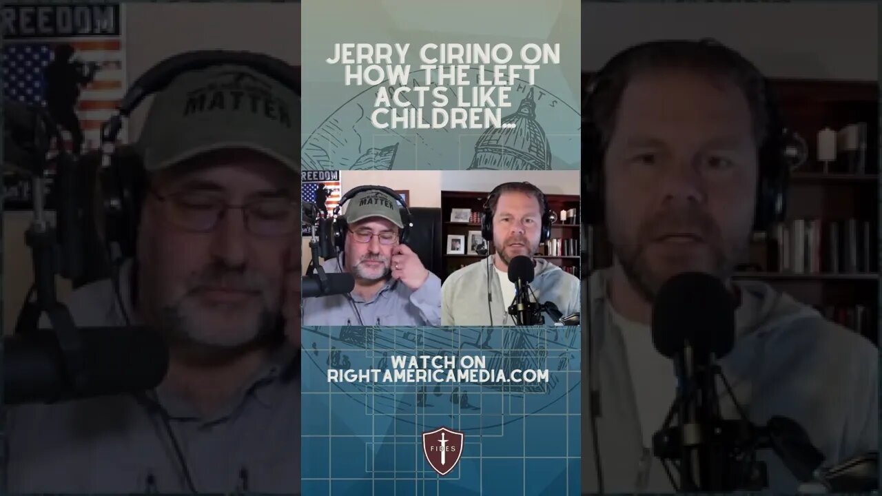 Jerry Cirino from Fides Podcast on why the left acts like babies