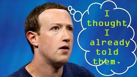 Zuckerberg outed the FBI before the 2020 election.