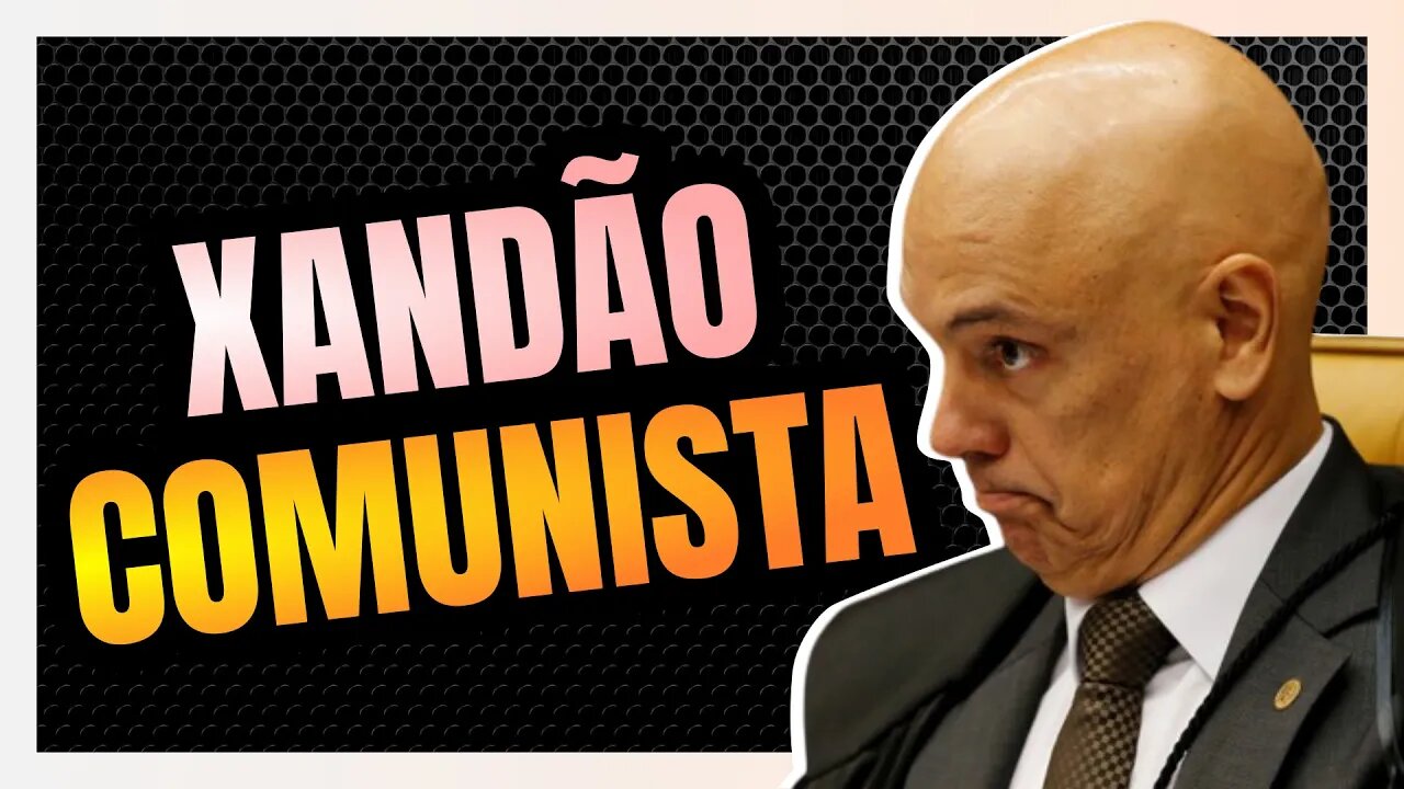 ALEXANDRE DE MORAES debocha de críticos do COMUNISMO: "dá IBOPE"