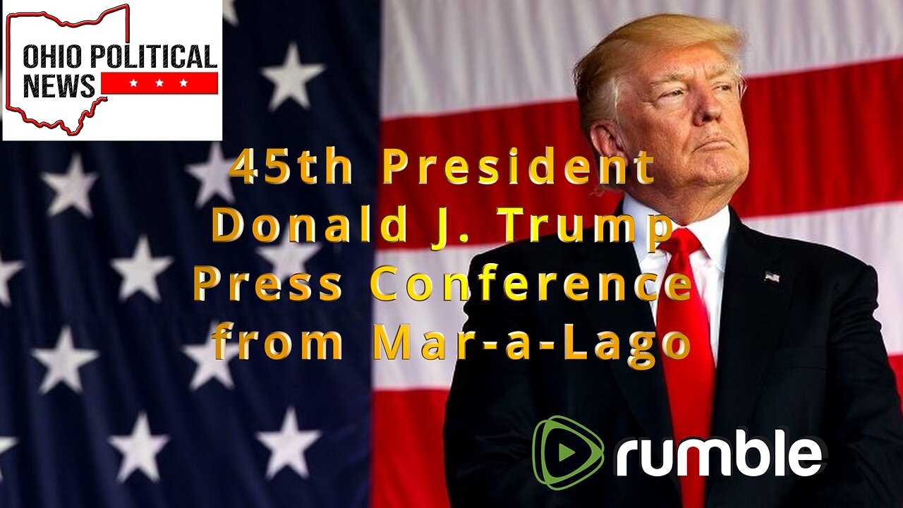 LIVE: President Donald J. Trump - Press Conference from Mar-a-Lago- 4/4/23