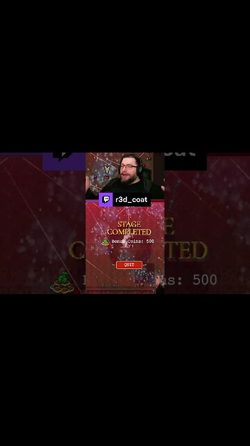 First time reaper! | r3d_coat on #Twitch #fyp #vampiresurvivors