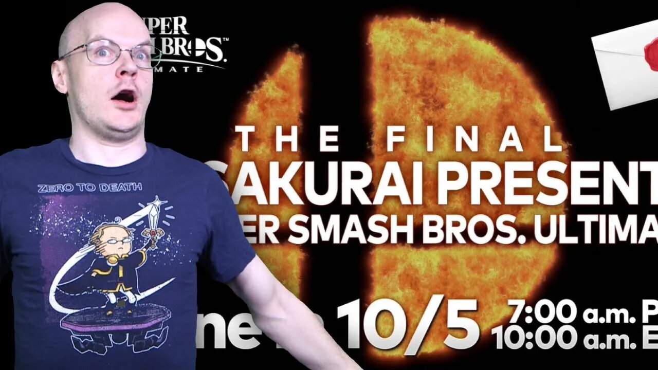 Mew2king Reacts to the FINAL Smash Ultimate DLC Presentation by Sakurai!