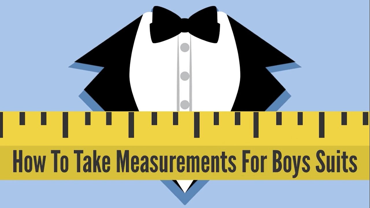 How To Take Measurements For Boys Suits