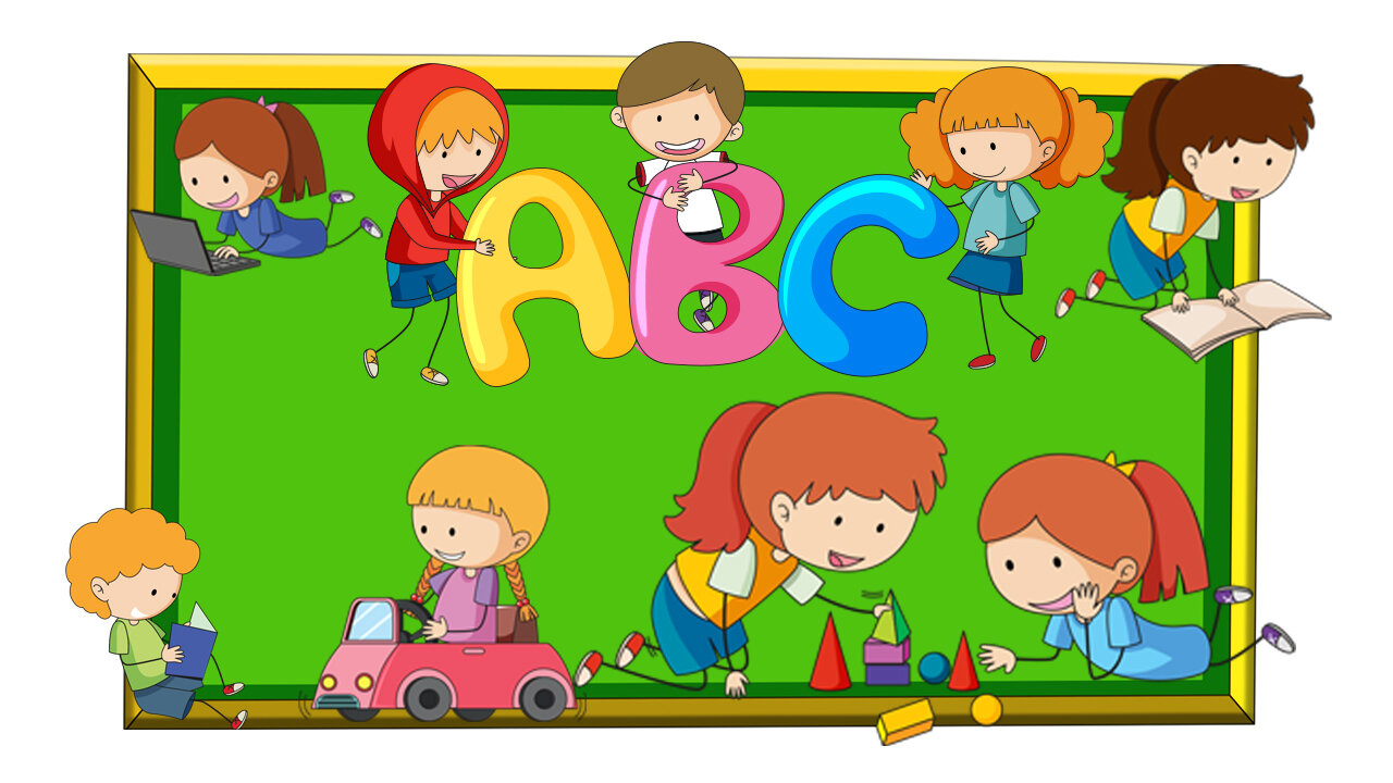 ABC Phonic Song - Toddler Learning Video Songs - A for Apple- Nursery Rhymes- Alphabet Song For Kids