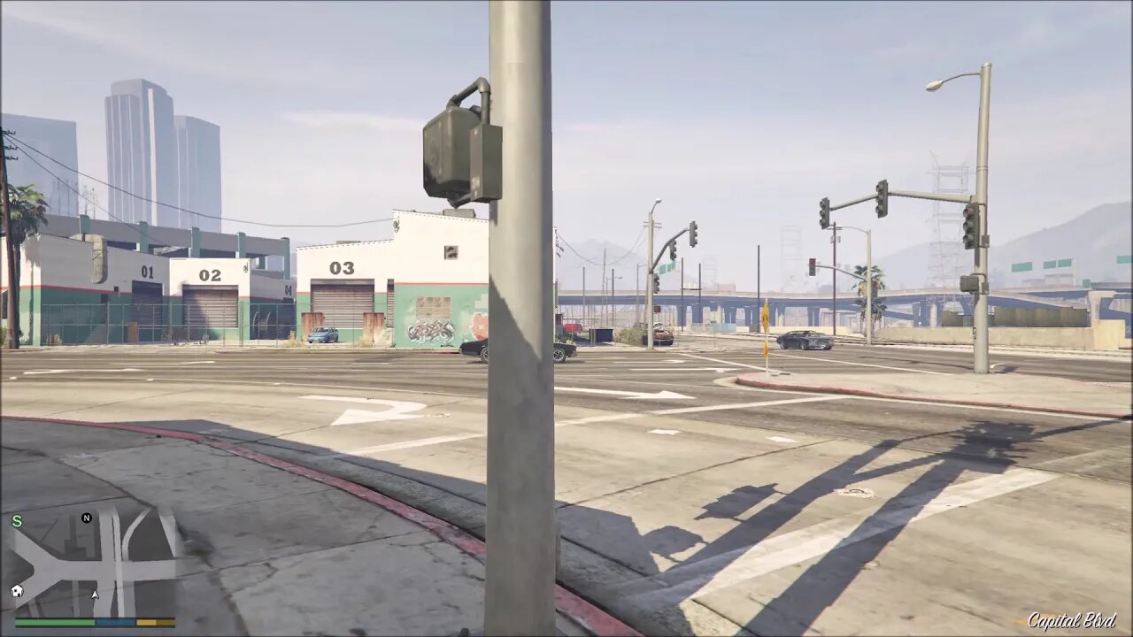 Let's Explore GTA V - Strawberry Avenue Shops - Wandering Aimlessly - Map Walk - utherwurlds