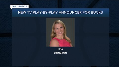 Bucks name Lisa Byington as new TV play-by-play announcer