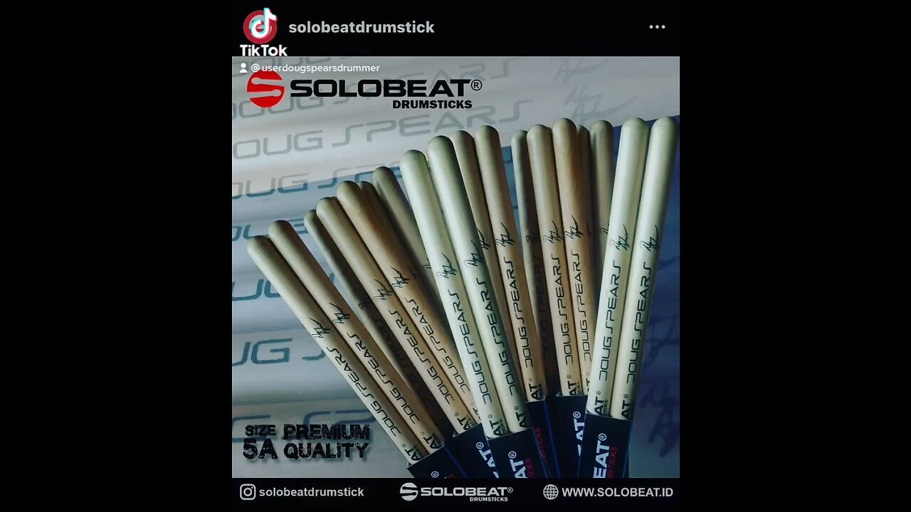 Solobeat Drumsticks Ad