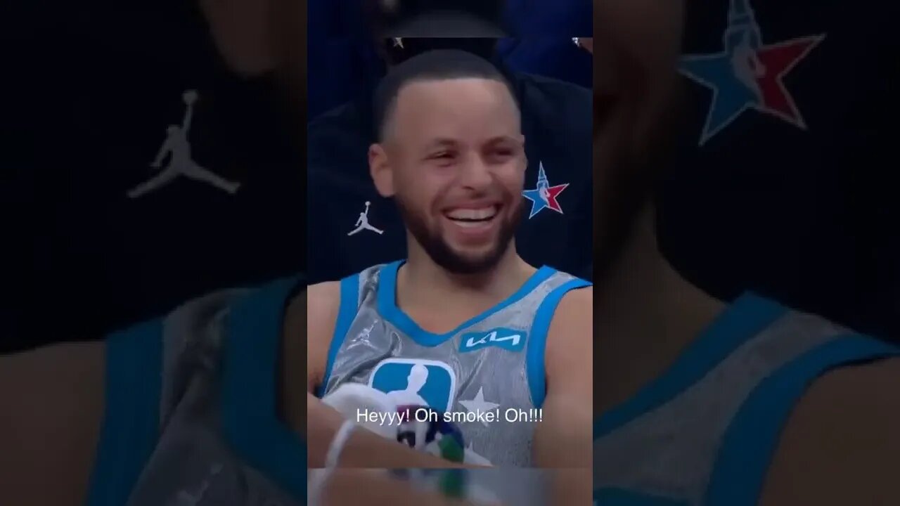 Stephen Curry MIC'D UP at 2022 NBA ALL STAR Game