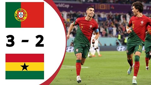 Portugal 3-2 Ghana FIFA World Cup 2022 Qatar Highlights