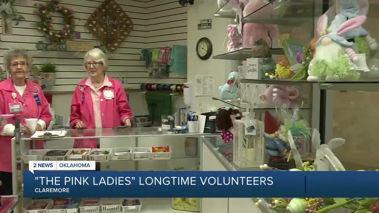 "The Pink Ladies" Longtime Volunteers