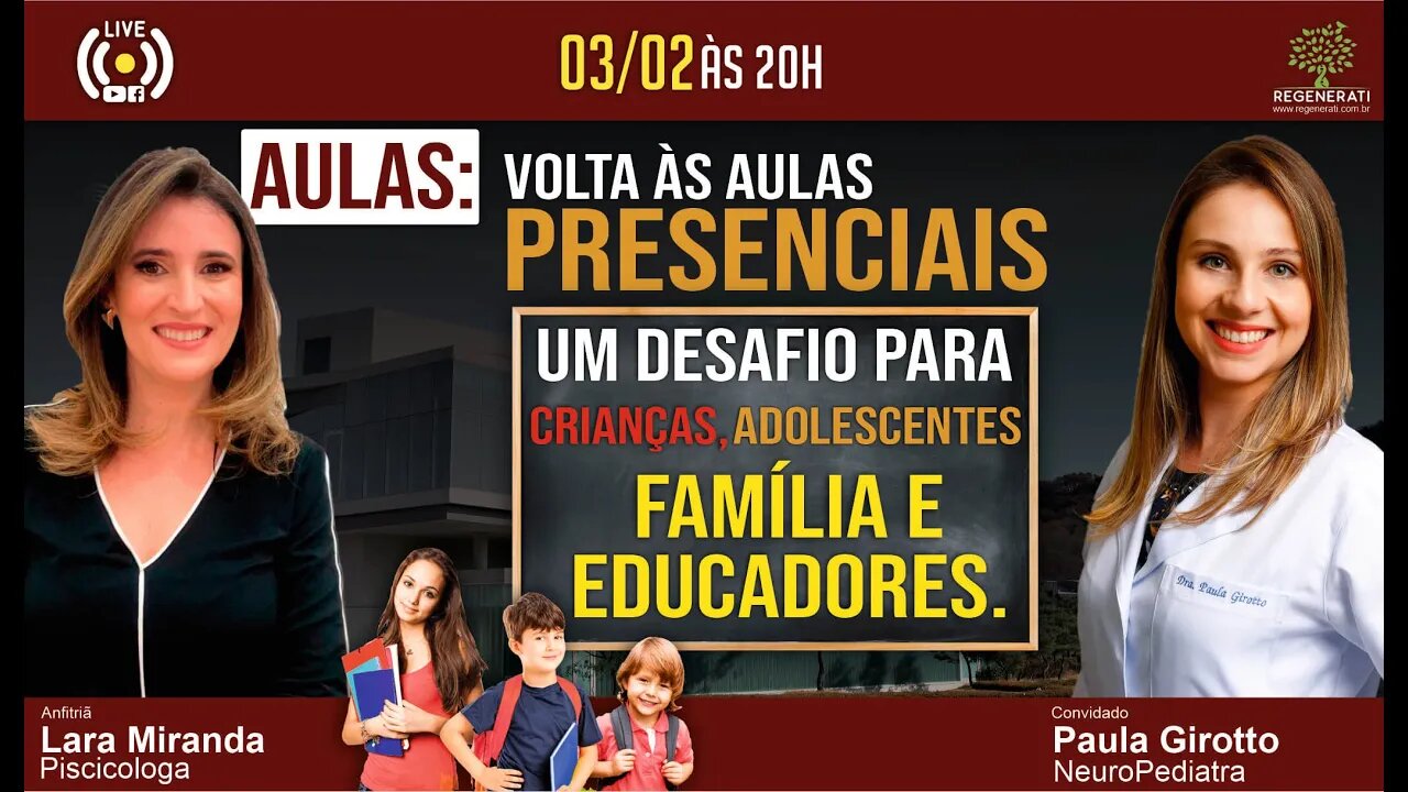 Volta às aulas presenciais - Um desafio para crianças, adolescentes, família e educadores