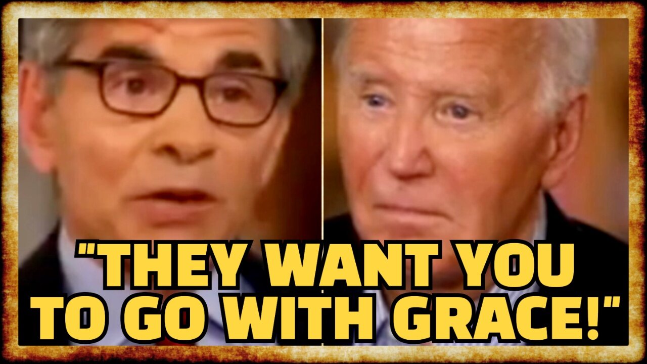 Stephanopoulos Practically BEGS Biden To DROP OUT