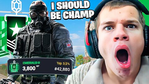 YOU vs The RANK You Deserve... (Rainbow Six Siege)