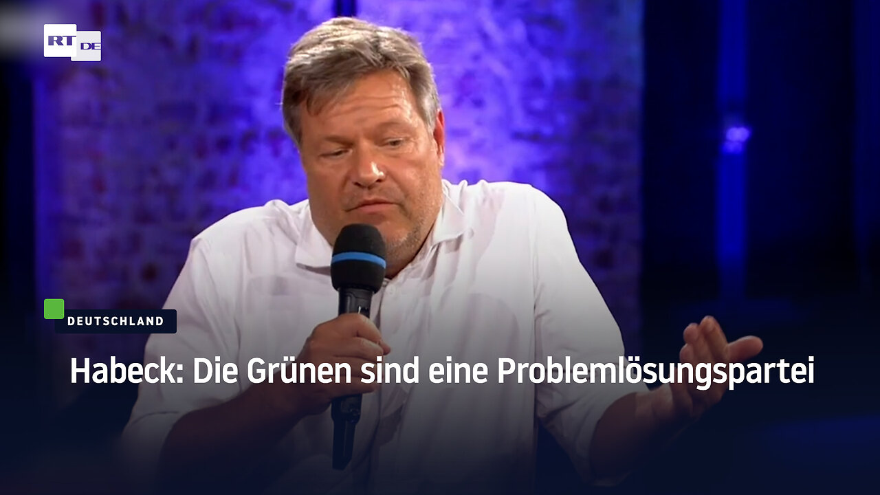 Habeck: Die Grünen sind eine Problemlösungspartei