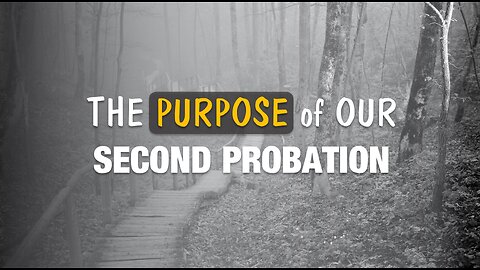 THE PURPOSE OF OUR SECOND PROBATION