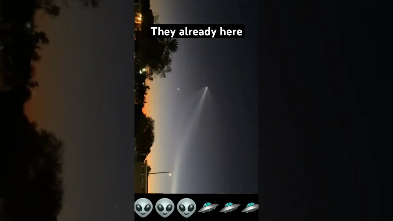 UFO they are already here
