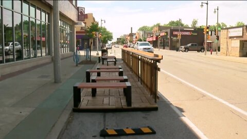 Villard Ave. Mobile Parklet provides space for community to gather