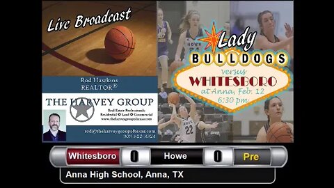 Howe Lady Bulldogs vs Whitesboro Lady Bearcats, 2 12 2018