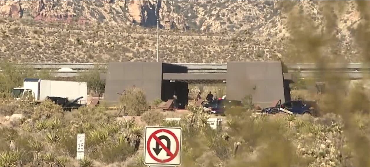 Nevada Highway Patrol shoots man after ramming police vehicles at Red Rock Canyon