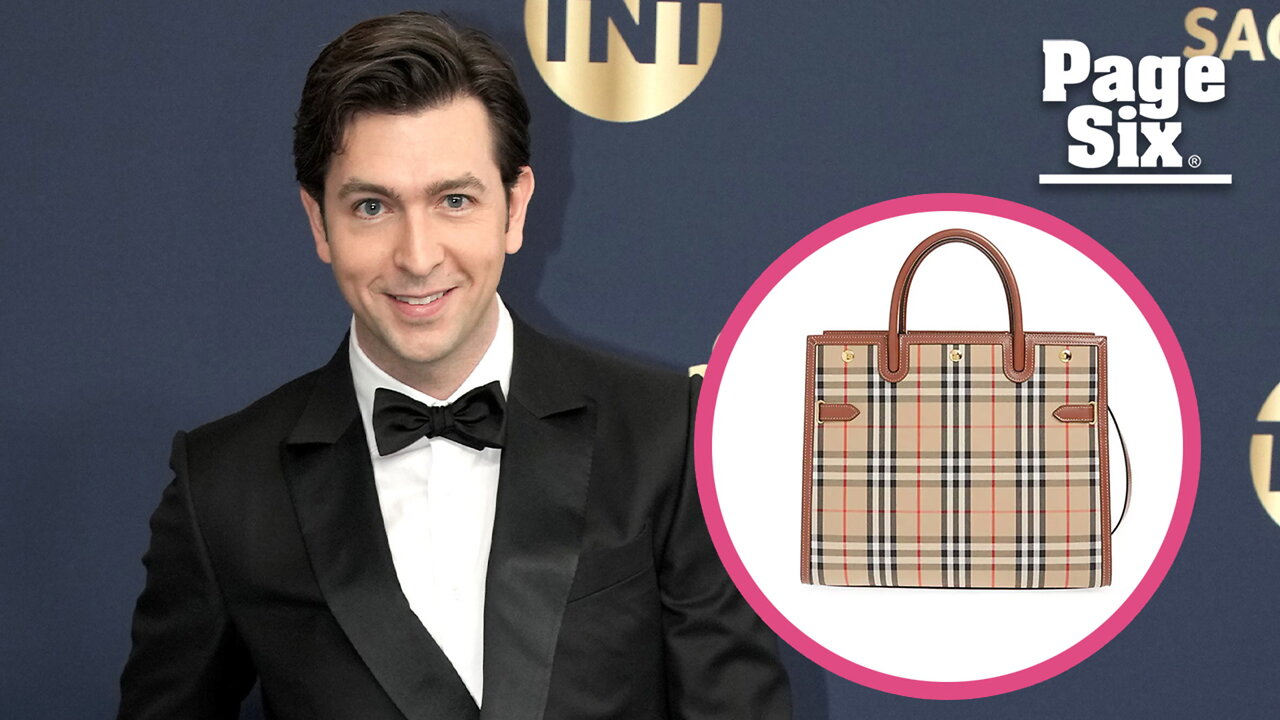 Nicholas Braun reacts to viral 'Succession' Burberry bag scene