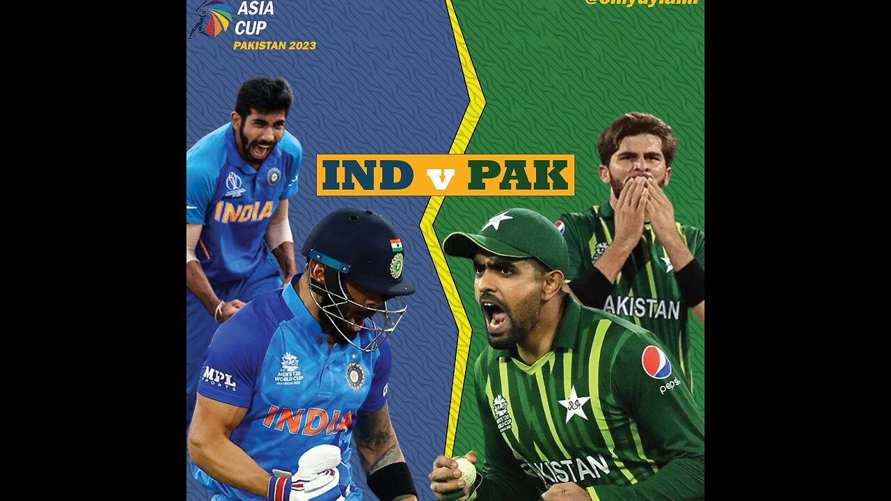 India Vs Pakistan The Greatest Rivalry OF All Time 2nd September Asia Cup 2023